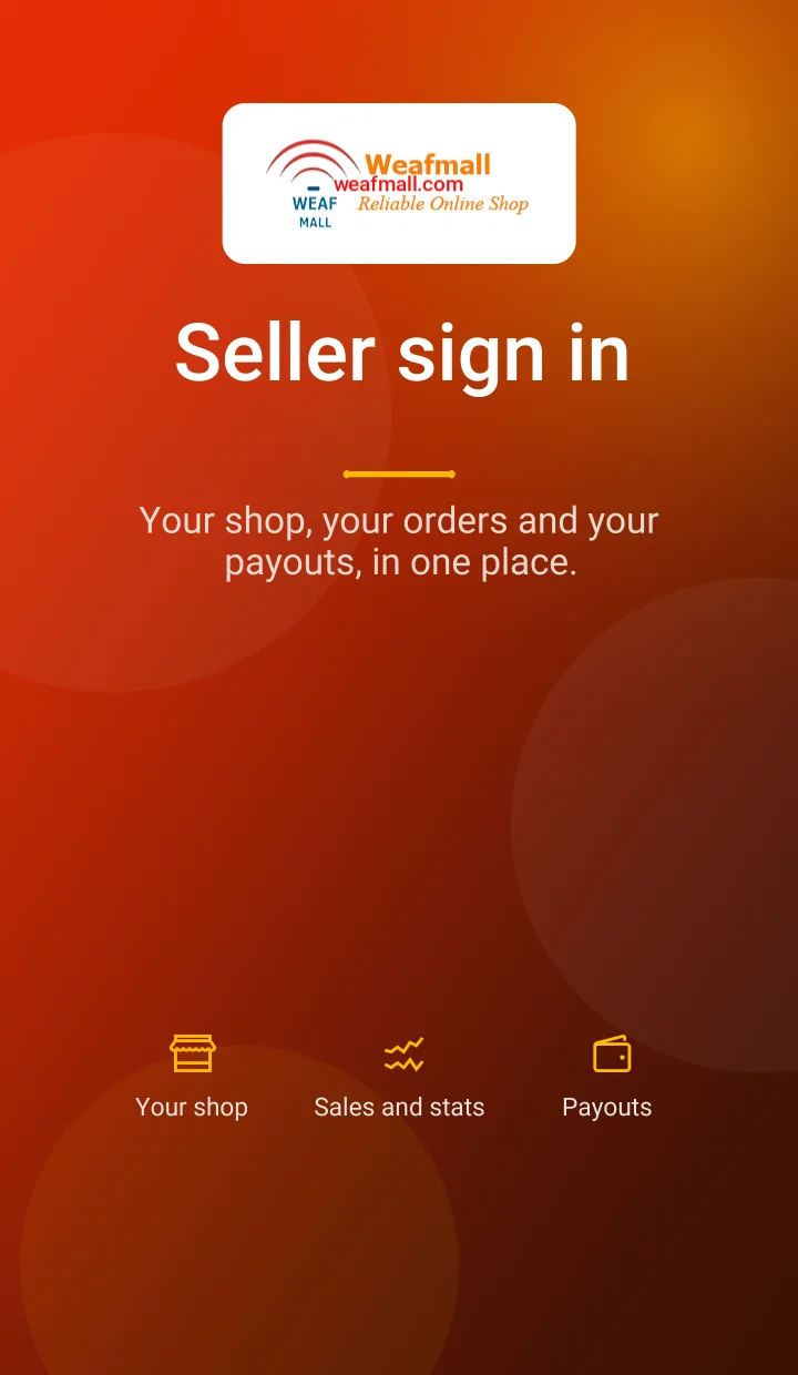 Seller Login Page Image