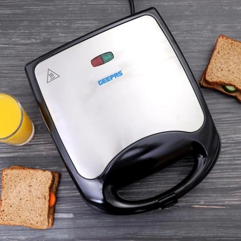 Geepas 1100W 4 Slice Sandwich Maker | GST5391