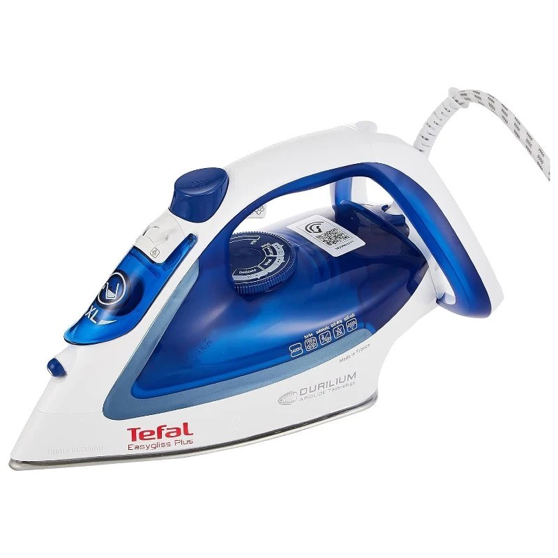 TEFAL Steam Iron Easy gliss Durilium 2400W 270 ml  | FV5715M0