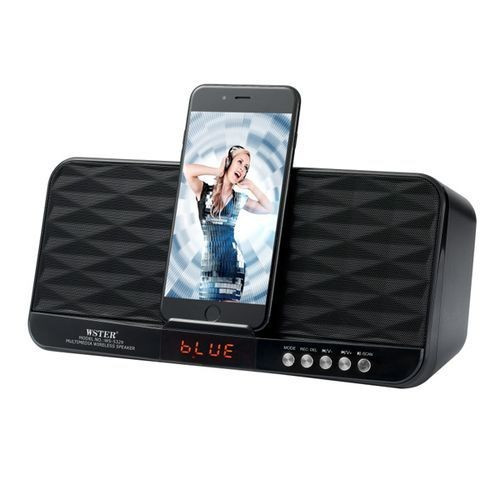 Wster WS-5329 Bluetooth Wireless Speaker - Black