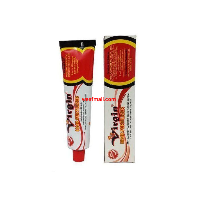 Virgin Hair Fertilizer Conditioning Cream Hair Growth Treatment 125g | Virgin Hair Fertilizer 125g Hair Growth Cream Scalp Treatment Moisturizing Hair Fertilizer