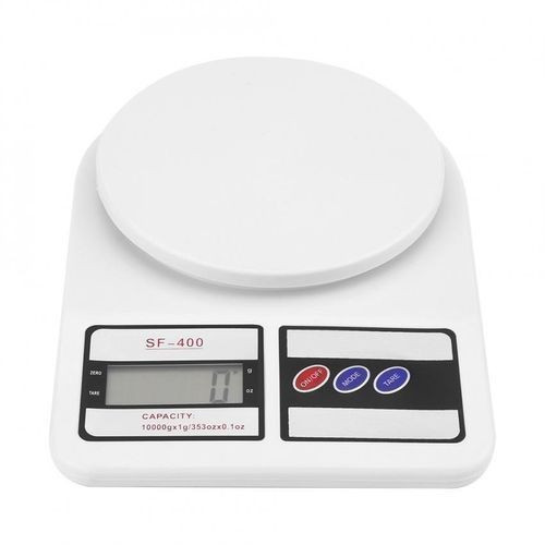 Generic Chef's Digital Kitchen Weighing Scale - White