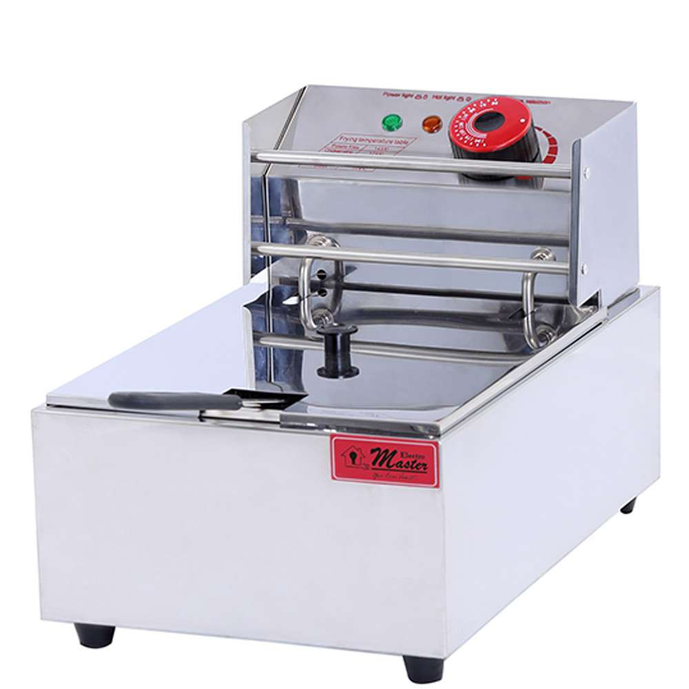 Electro Master 6L Commercial Deep Fryer EM-CDF-1501 - Electro Master Deep Fryer | Electro Master EM-CDF-1501 - Silver