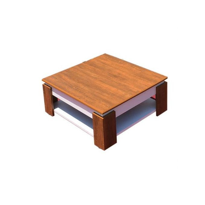 Generic Executive Centre Table Wooden table Stands- Italian Wallnut /White