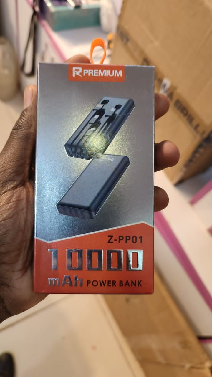 Premium Powerbank  1000mAh Power Bank - Black