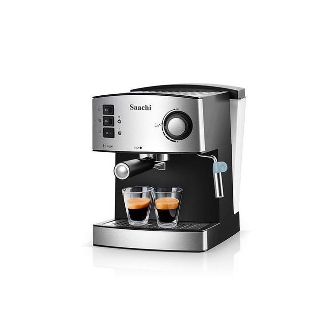 Saachi Coffee Maker Coffee machine / latte/ Cappuccino/Espresso 15 Bar - Silver