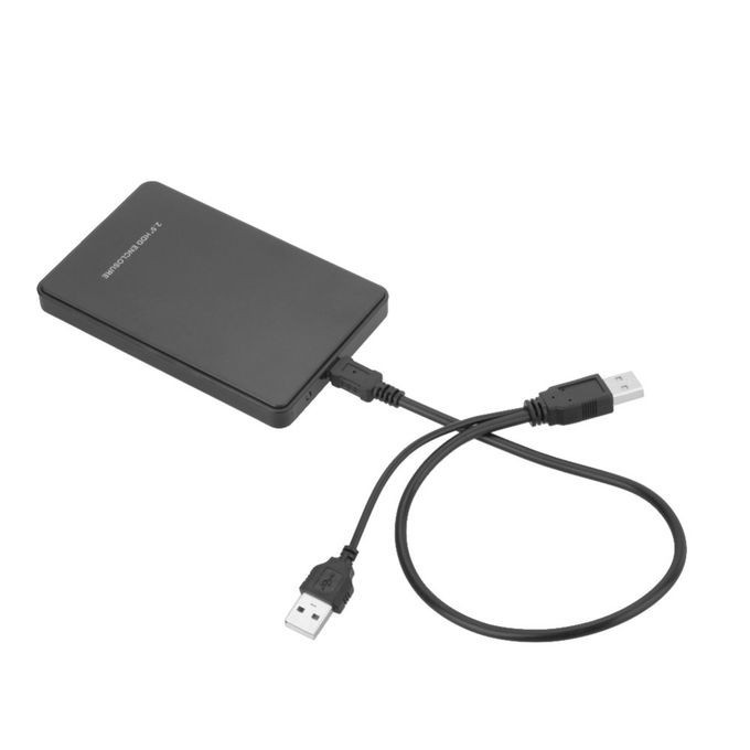 USB2.0 Portable Mobile HDD External Hard Drive Disk Case 2.5 External  Hard Disk Case Reader