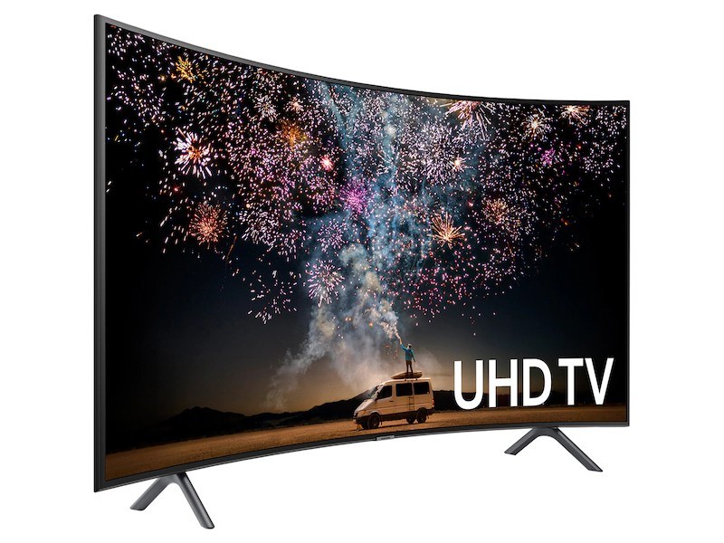 Samsung 55 Inch 4K UHD Smart Curved LED TV – Black