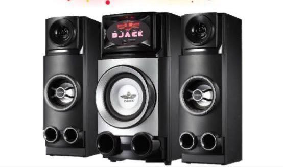 DJack L2 Multi media Home Theatre Bluetooth Speaker Djack Woofer Big Woofer - Black