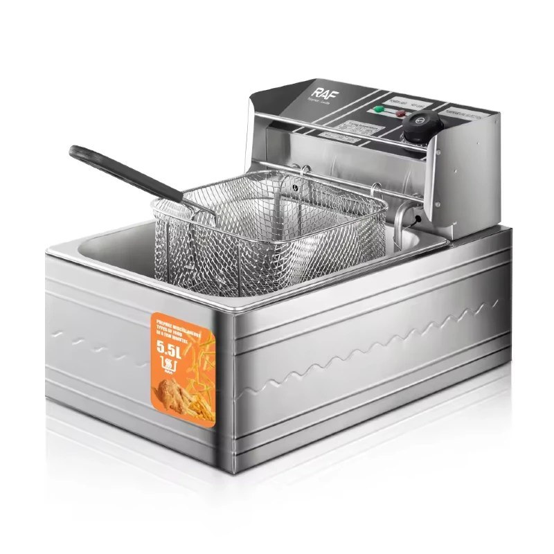 Raf 5.5L Commercial Deep Fryer | R.5220