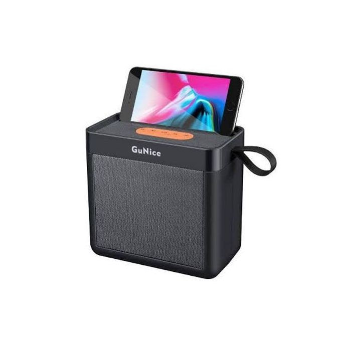 GuNice Super Bass Wireless Bluetooth Speaker-Black