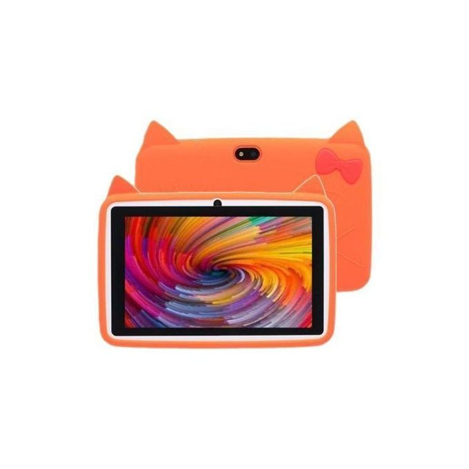 Bebe B62 Kids Tablet 16GB Storage, 1GB RAM, Wi-Fi With Kids Apps And Games Pre-Installed - Orange