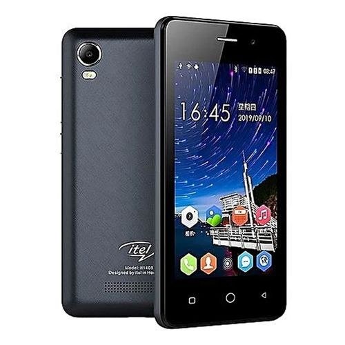 A14 – 8GB ROM, 512MB RAM, 4″ – Android 8.1 (Go Edition), 2MP Camera – Black