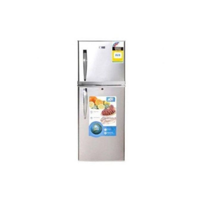 ADH 178Litres Top Freezer Double Door Refrigerator - Silver