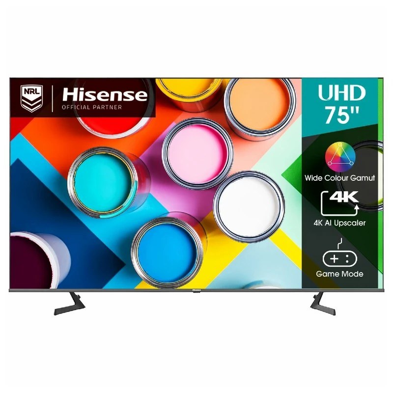 Hisense 75-inch A7 Series 4K UHD LED Smart TV | 75A7N