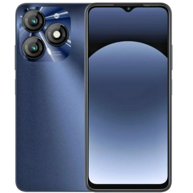 Itel P55T 6.6" 4GB RAM 128GB ROM 50MP 6000mAh  Itel Smartphone- Black