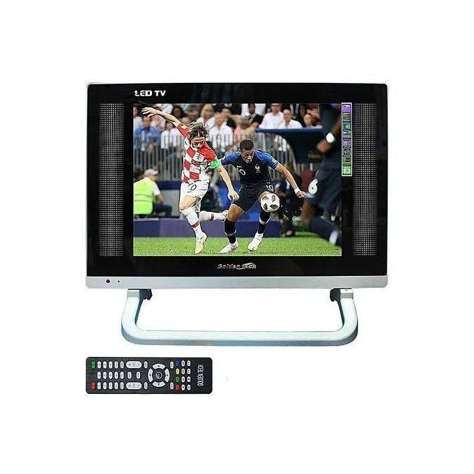 Golden Tech Digital Flat Screen 17 inch Led TV - Black