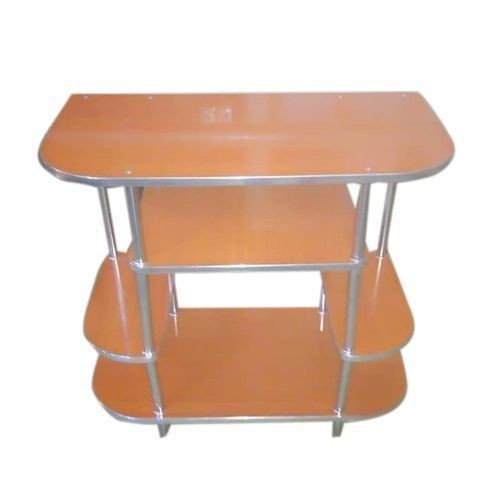 Generic Castle TV Stand for 14-32 Inch TVs - Brown