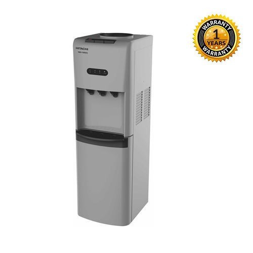 Hitachi Water Dispenser 3 Tap Dispenser HWD15000 - Grey