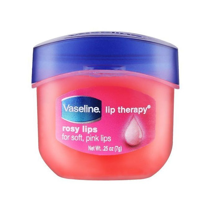 Vaseline Lip Therapy Lip Balm Rosy - 7g Smearing Oil