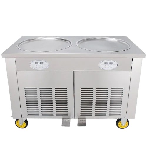 Fried Ice Cream Machine -Double Pan