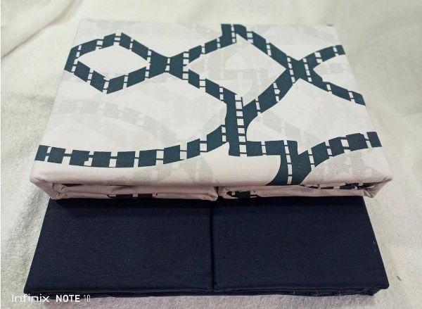 Generic 6*6 Duvet 4 Piece Set 1Bedsheet&2 Pillow Cases Duvet Covers  - Multicolor