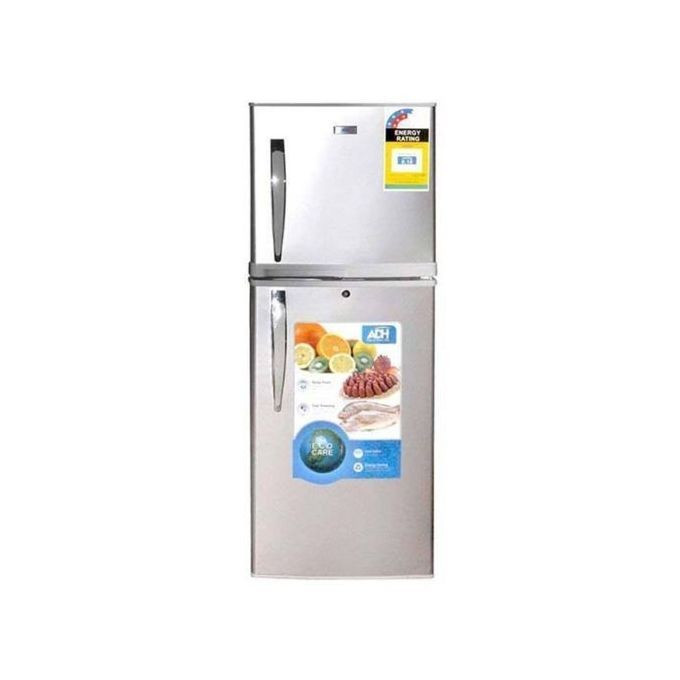 ADH 428L Top Freezer Double Door Refrigerator ADH Fridges - Silver
