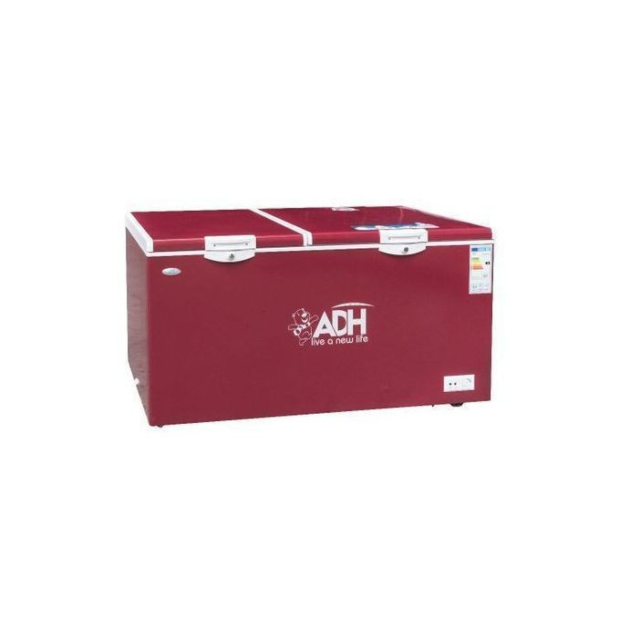ADH 600 Litres Deep Freezer  ADH Chest Freezer - Maroon