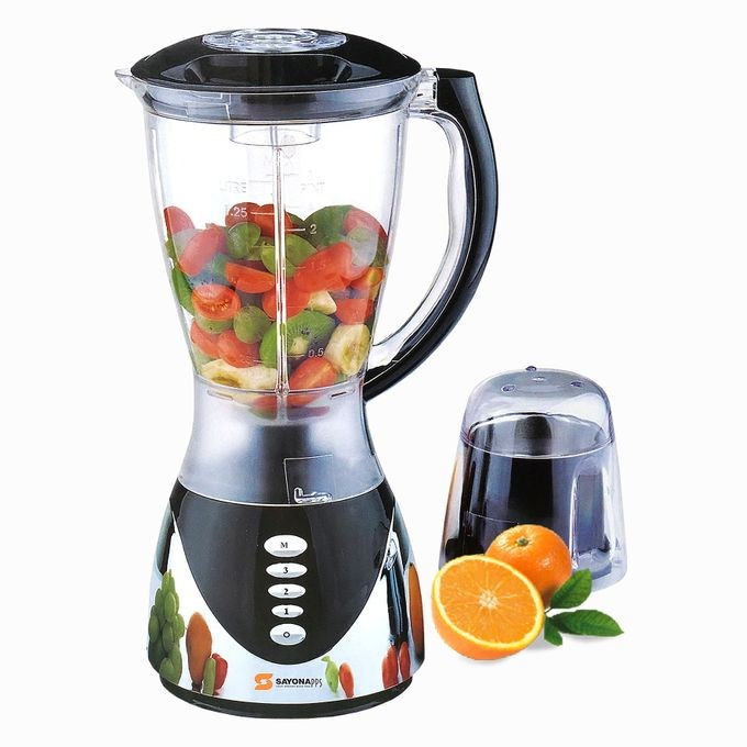 Sayona 2.0 L Sayona Powerful Blender With Mill & Grinder