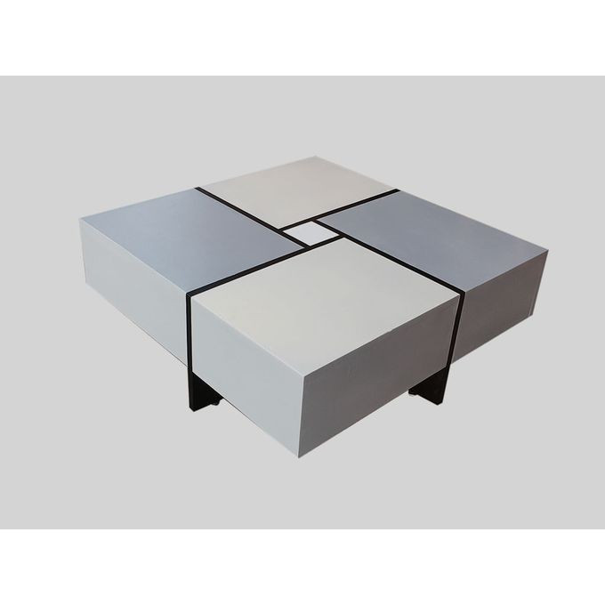 Generic Modern Centre Piece Center table - Grey,Cream