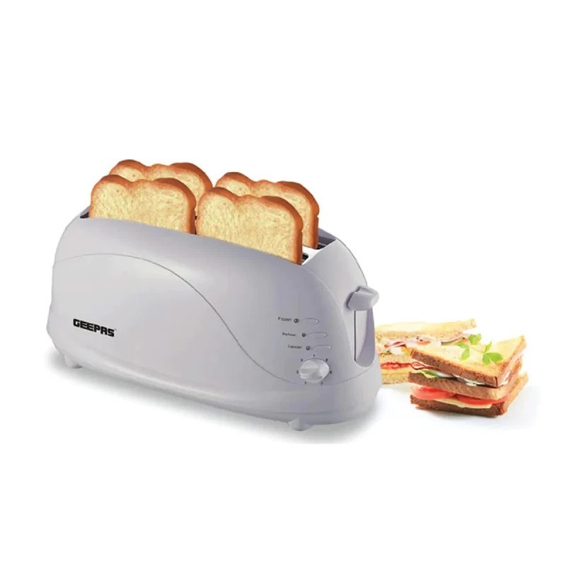 Geepas 4-Slice Bread Toaster | GBT9895