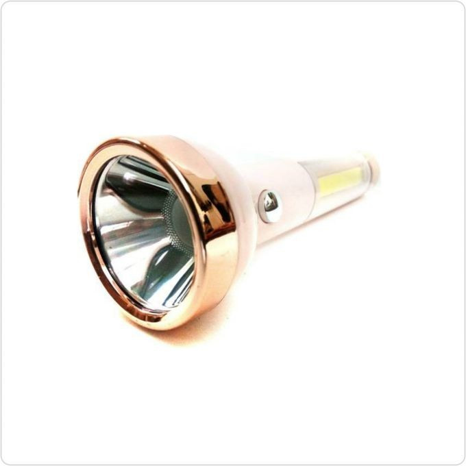 Other Rechargeable Torch Flash Light- Cream