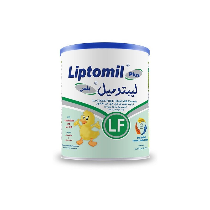 Liptomil Plus Lactose Free infant Milk 400g