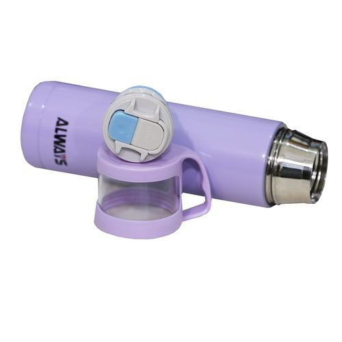 Always Vacuum Flask Stainless Steel Vacuum Bottle Vacuum Flask 500ml - Pale Purple