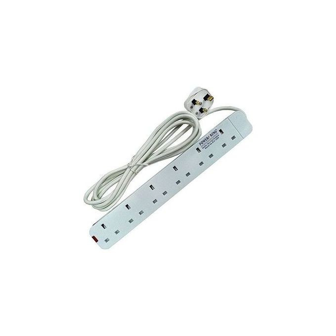 Power King 6 Way Powerking Extension - White