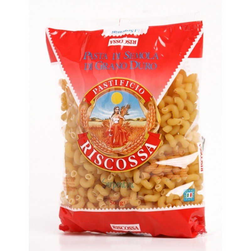 Riscossa Serpentini Pasta 500g