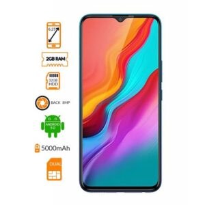 Hot 8 Lite 6.25″ 2GB RAM 32GB ROM 8MP – Black