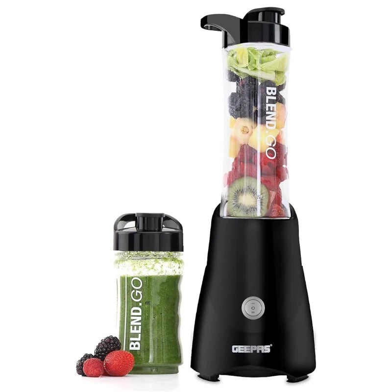 Geepas 300W Personal Blender Stainless Steel Blade | GSB44075