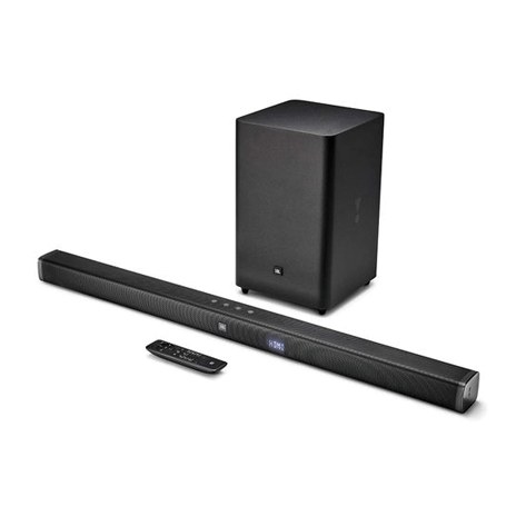 JBL Bar 2.1 Soundbar with Wireless Subwoofer – Black