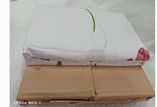 Generic 6*6 Duvet 4 Piece Set 1Bedsheet&2 Pillow Cases Duvet Covers  - Multicolor