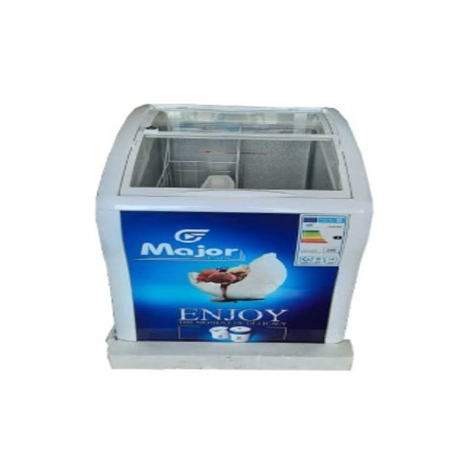 ADH 180 Litres Showcase Display Chest Freezer ADH 180L Freezer - Blue