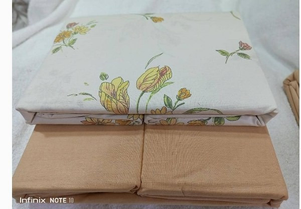 Generic 6*6 Duvet 4 Piece Set 1Bedsheet&2 Pillow Cases Duvet Covers  - Multicolor