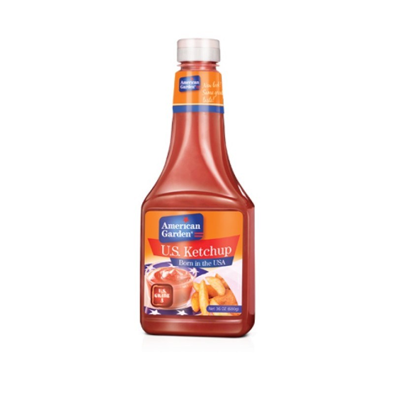 American GardenTomato Ketchup Squeeze, 567g