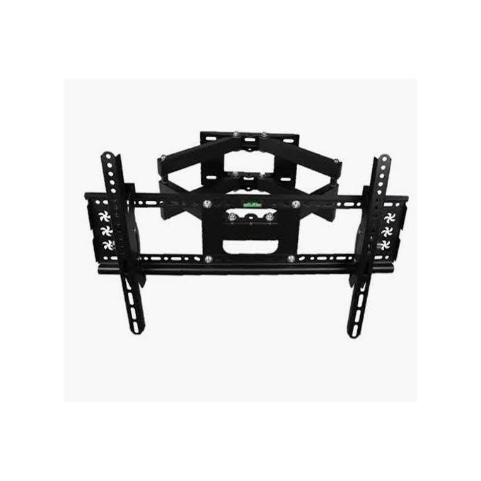 Home Design Double Arm- TV Wall Mount- Suitable for 42" to 70"-Black