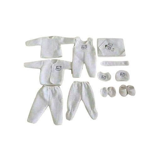 Other 11 Piece Baby Cloth Set - White Multiple Designs