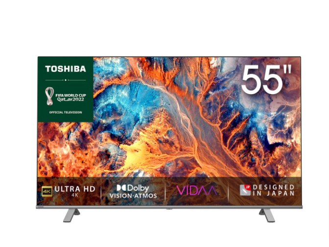 Toshiba 55 inch 4K UHD Smart LED TV with HDR & Dolby Atmos
