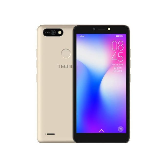 Tecno POP 2F ( B1F) 5.5" 16GB ROM 1GB RAM 5MP - Gold
