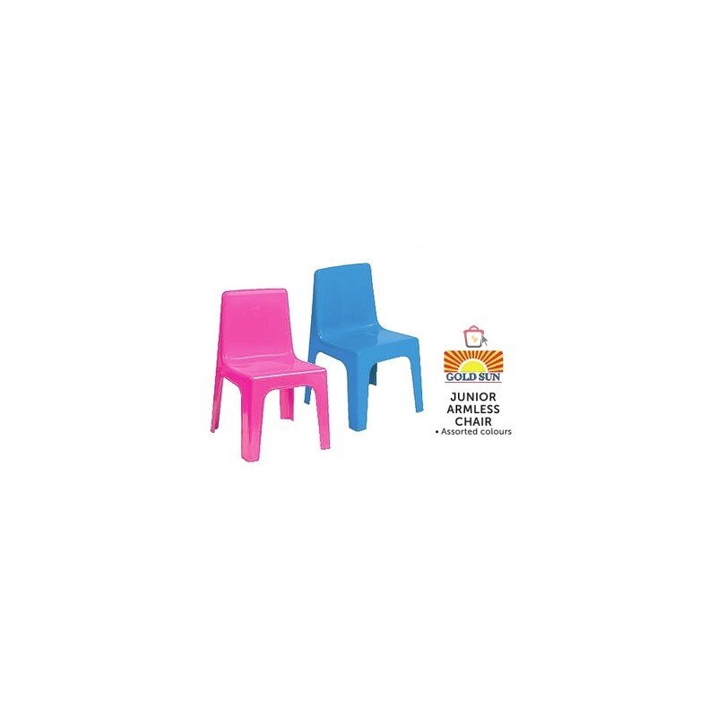 Junior Armless Chair Gold Sun