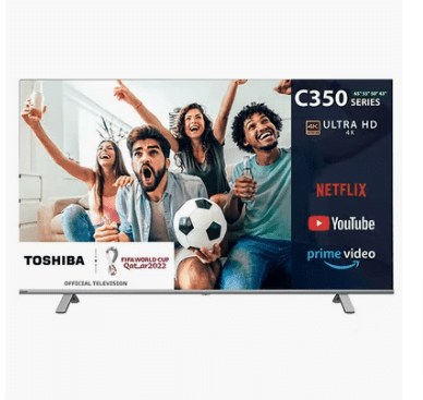 Toshiba 65 inch Smart TV 65C350 – 4K UHD VIDAA Smart TV