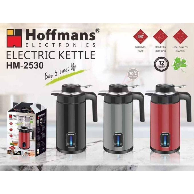 Hoffmans 2000W 3L Electric Kettle HM-2530 – Fast Boiling Kettle - Hoffman Electric kettle 2530